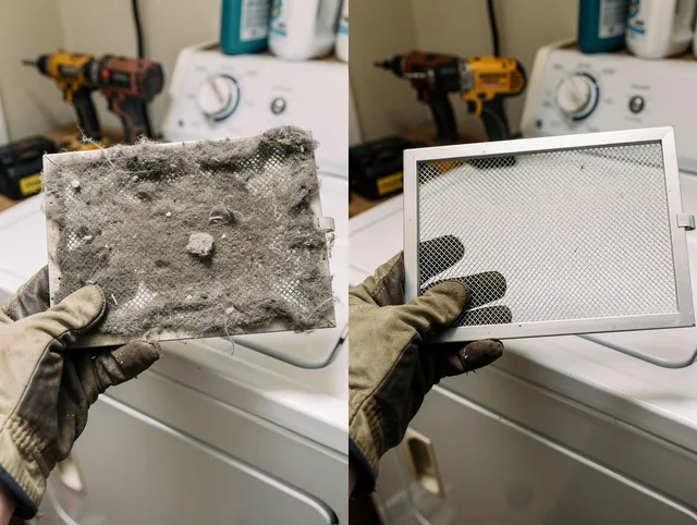Professional lint trap cleaning by Hacienda Heights Dryer Vent Cleaning in Hacienda Heights