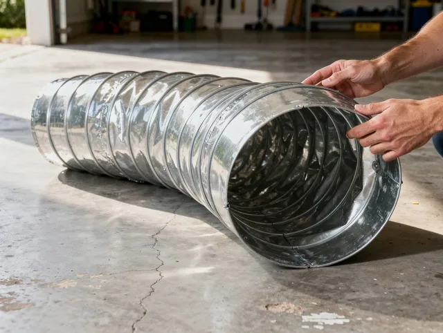Hacienda Heights Dryer Vent Cleaning specialist using advanced equipment for thorough duct cleaning in Hacienda Heights