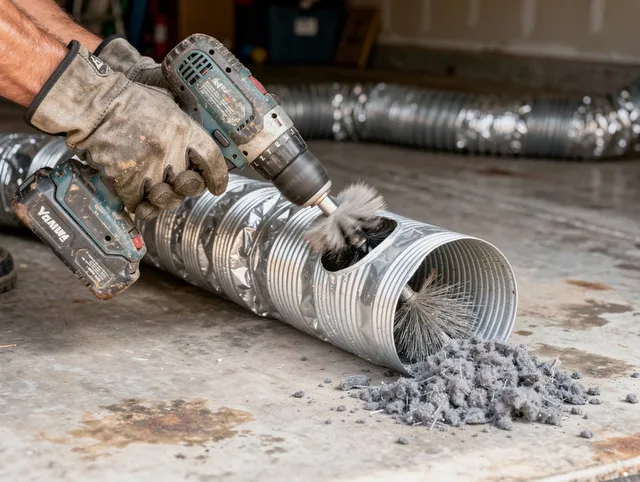 Professional duct cleaning by Hacienda Heights Dryer Vent Cleaning in Hacienda Heights