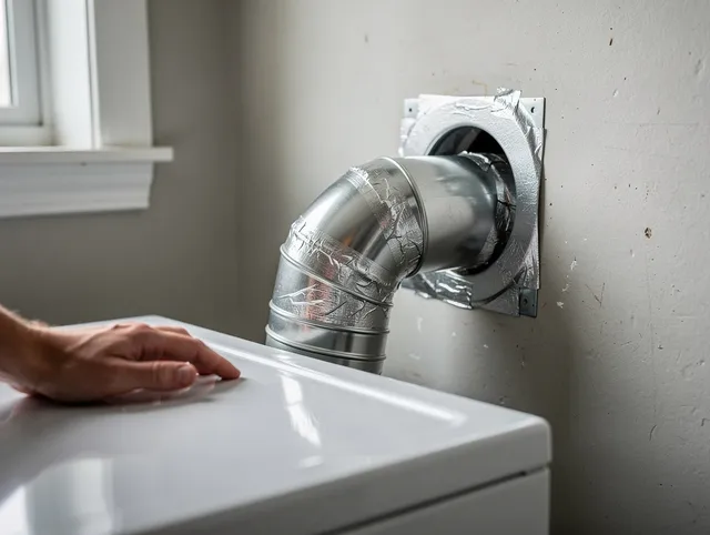 Hacienda Heights Dryer Vent Cleaning expert performing professional dryer vent repair and installation in Hacienda Heights