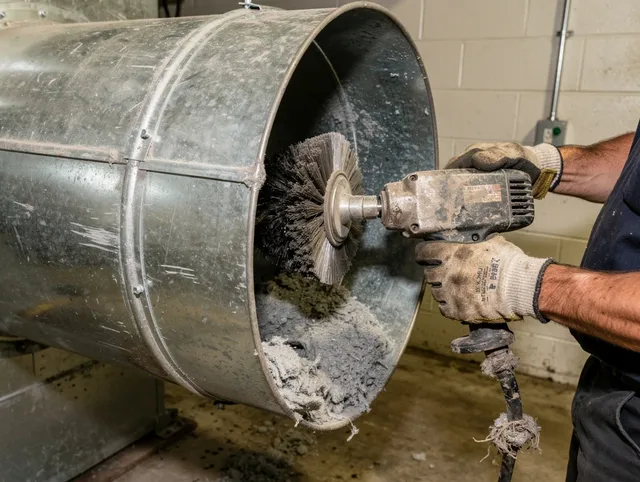 Industrial-grade dryer vent cleaning by Hacienda Heights Dryer Vent Cleaning in Hacienda Heights